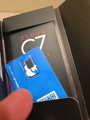 Cloud Mobile Stratus C7 16GB 4G LTE Android Smart Phone For Parts Or Repair