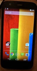 Motorola MOTO G 8GB XT1031 CDMA Black (Unknown ) Fast Ship Very Good Used