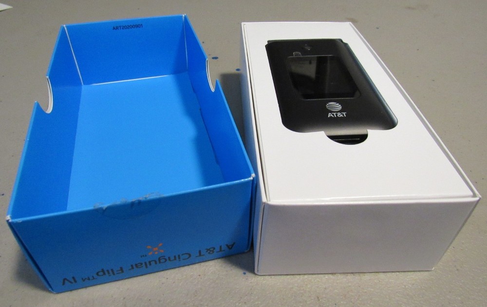 AT&T CINGULAR FLIP IV FLIP 4 U102AA 4G FLIP SMARTFLIP PHONE FOR AT&T