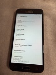 Samsung Galaxy J3 2017 (SM-J327U) – 16GB – Black (AT&T)