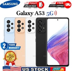 Brand New Sealed Samsung Galaxy A53 5G SM-A536U -128GB 6.5&Prime; Black (Unlocked)