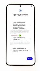 Samsung Galaxy S22+ 5G S906U1 256GB Unlocked Used Phone with Black Spot