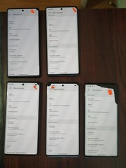 Lot of 5 Google Pixel 6 Pro 128GB For parts