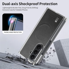 1. For Samsung Galaxy Z Trifold Case, Vintage PU Leather Slim Shockproof Cover