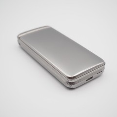 [VG] KYOCERA A202KC DIGNO KEITAI 4 ANDROID FLIP PHONE Silver Successor to 902kc