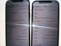Two Apple iPhone 12 64GB Black Unlocked 95% And 87% Battery Health