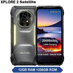 Blackview XPLORE 2 Satellite Message 5G Rugged Phone Android 15 Mobile Outdoor