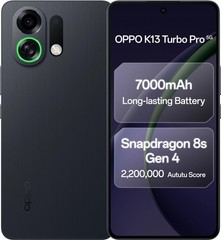 OPPO K13 Turbo Pro 5G (Black 256 GB 8GB RAM) 8s Gen 4 Processor Global Version