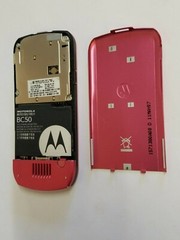 Classic Motorola L2 Hot Pink Basic 2G GSM Slim Flat Prepaid Cell Phone