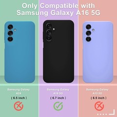 For Samsung Galaxy A16-5G Case with 1 x Screen Protector & Shockproof Slim Cover