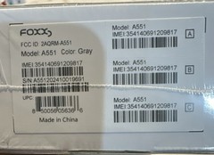 Foxx A551 Smartphone Gray 5.5&Prime; Android Go 2GB RAM 16GB 5MP+2MP Quad-core *SEALED