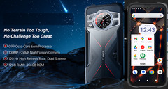 Helio G99 120Hz 6.6&Prime; 12GB RAM 256GB ROM 100MP Camera NFC Rugged Smartphone