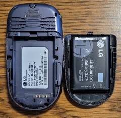 LG VX8350 – Gray and Black ( Verizon ) Cellular Flip Phone – Extended Life