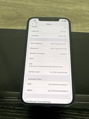 Apple iPhone 12 64GB Blue Unlocked Fully Working (Back Cracked) (78% Battery)
