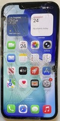 FULL POWER, GSM UNLOCKED MIDNIGHT iPhone 14, 128GB A2649 MPUA3LL/A FOR REPAIR.