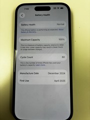 Apple iPhone 15 128GB, Black, Unlocked