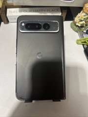 ⚠️READ⚠️ Google Pixel Fold 5G 256GB 7.6&Prime; Unlocked, Obsidian Black, #52314