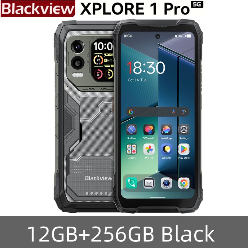 Blackview XPLORE 1 PRO 5G VoLTE Rugged Phone Android 15 Thermal Imaging Global