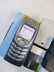 Nokia 6100 Blue(Unlocked) TriBand 2G 1.5&Prime; Button Classic Mobile Phone