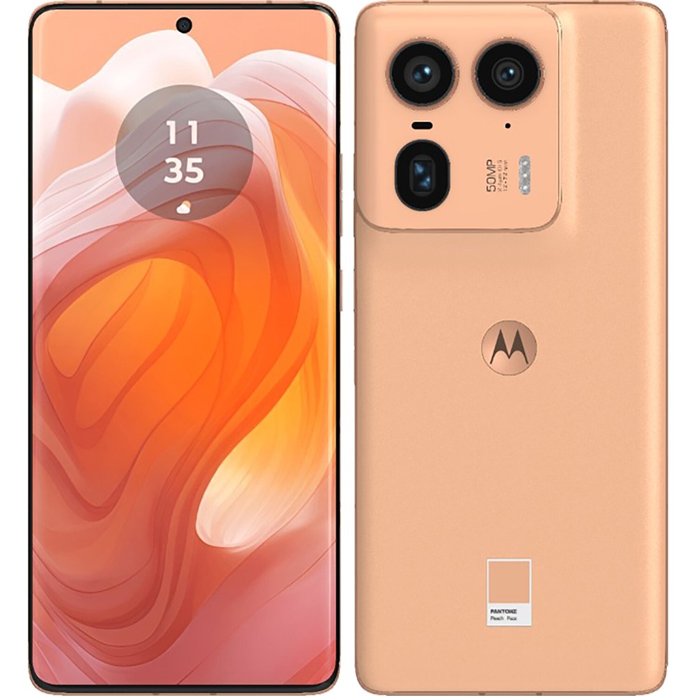 Motorola Edge 50 Ultra 5G Peach Fuzz 1TB + 16GB Dual-SIM Unlocked GSM NEW
