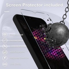 For Samsung Galaxy A16-5G Case with 1 x Screen Protector & Shockproof Slim Cover