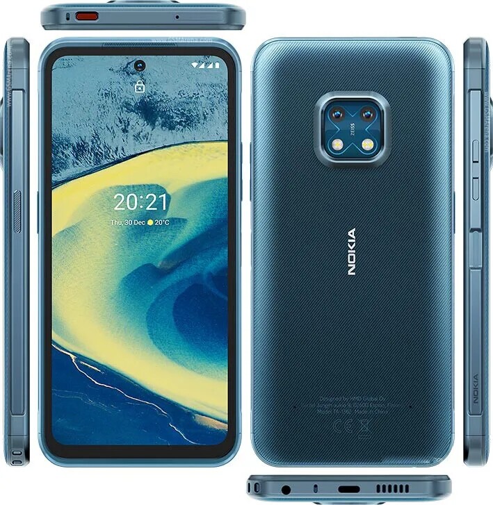 Nokia XR20 Dual SIM 5G 64/128GB ROM 6.67&Prime; 48.0MP Phone