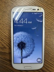 Samsung Galaxy S3 White 4G Android Phone Unlocked Factory Reset