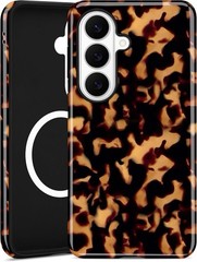 Cute Brown Aesthetic Magnetic Case for Samsung Galaxy S26 Ultra, Tortoise Shell