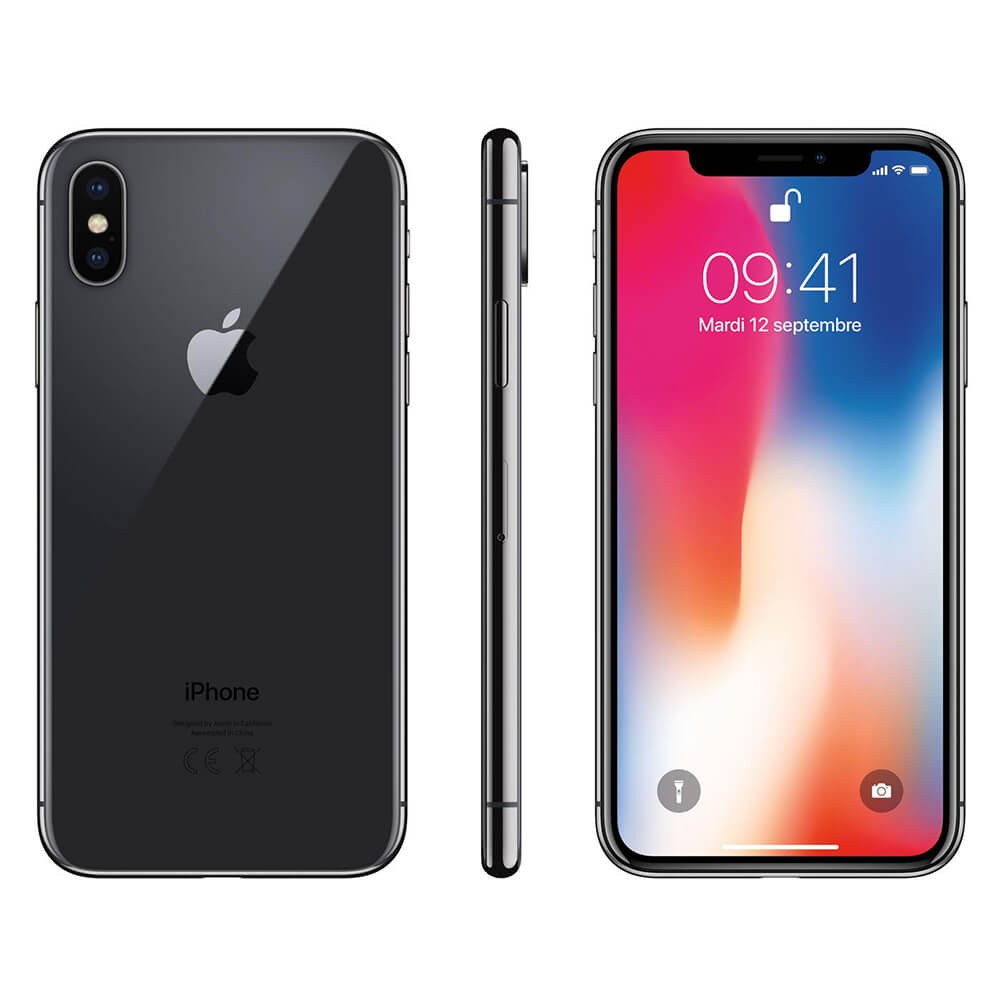 Apple iPhone X 256GB A1865 UNLOCKED Smartphone 256GB BLK Brand !New Sealed! PS