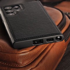 Samsung Galaxy S22 Ultra Case Leather Soft Shockproof Protective Phone Cover