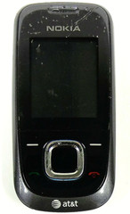 Nokia 2680 Slide – Slate Gray ( AT&T ) Very Rare GSM Slider Phone – No Back