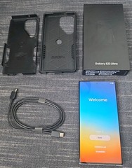 Samsung Galaxy S23 Ultra SM-S918U1 512GB 12GB 6.8in 5G Factory Unlocked Black