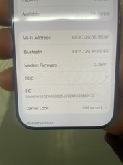 Apple iPhone 17 Pro 256GB Blue Network Locked iOS Wi-Fi Bluetooth MG7M4LL/A