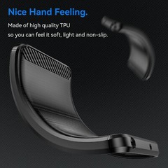 for Google Pixel 8 Pro Case Shock-Absorption Flexible TPU Rubber Full-Body