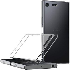 Sony Xperia XZ Premium Case (5.5 inch) Soft TPU Rubber Gel Bumper Transparent Ba