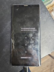 SAMSUNG GALAXY Note 9 Cell Phone Purple AT&T 64GB SM-N960U1