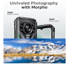 DOOGEE S Cyber ​​Pro Android 14 Phone 10800mAh Battery, 32GB+512GB Storag