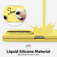 For Samsung Galaxy Z Fold 7 Case w/Smooth Matte TPU Plain Solid Protection Cover