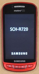 Samsung Admire SCH-R720 – Red and Black ( MetroPCS ) Very Rare CDMA Smartphone