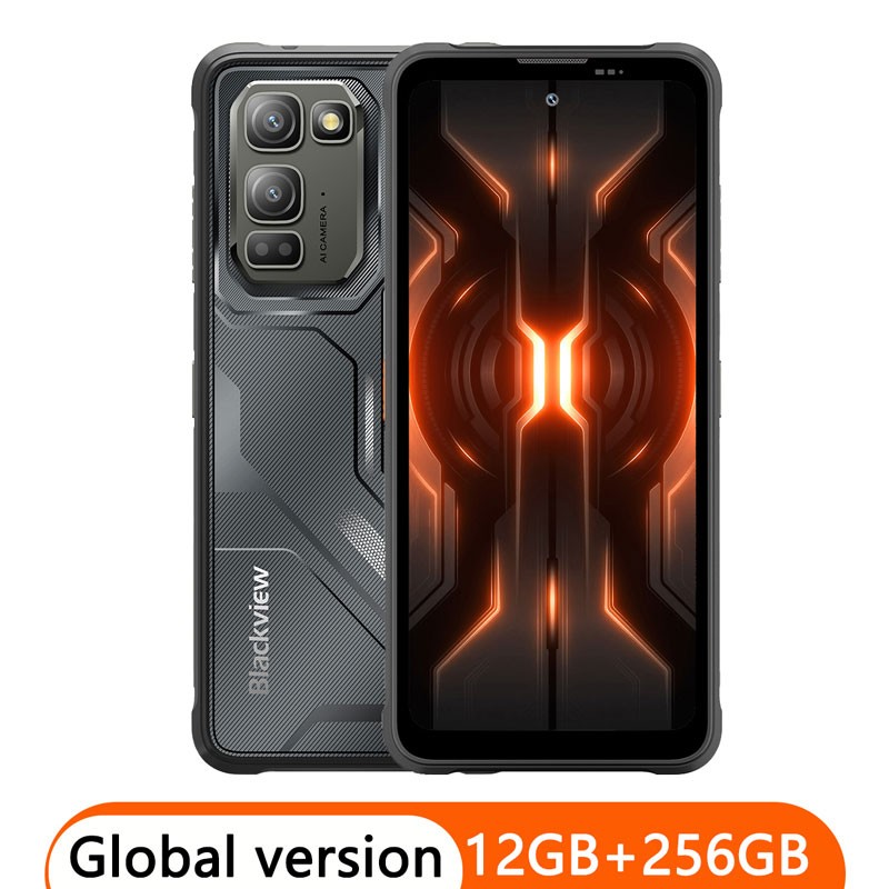 Global Blackview FORT 5 4G Lightweight Rugged Phone Android 16 Mobile Waterproof