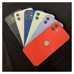 Apple iPhone 12 – Unlocked T-Mobile – Mint – Black/Blue/Red – 64/128GB