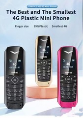 LONG-CZ J60 plastic Mini Mobile Unlocked 4G 64GB Bluetooth Smallest phone