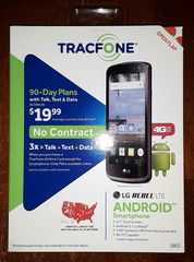 LG REBEL LTE ANDROID* 5.1 SMARTPHONE 4.5&Prime; TOUCHSCREEN L44V CELL PHONE 4G/WiFi