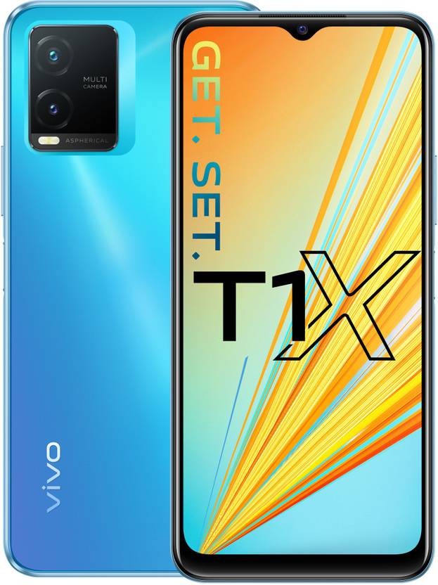 vivo T1X ( Blue, 128 GB) (6 GB) Snapdragon 680 Processor