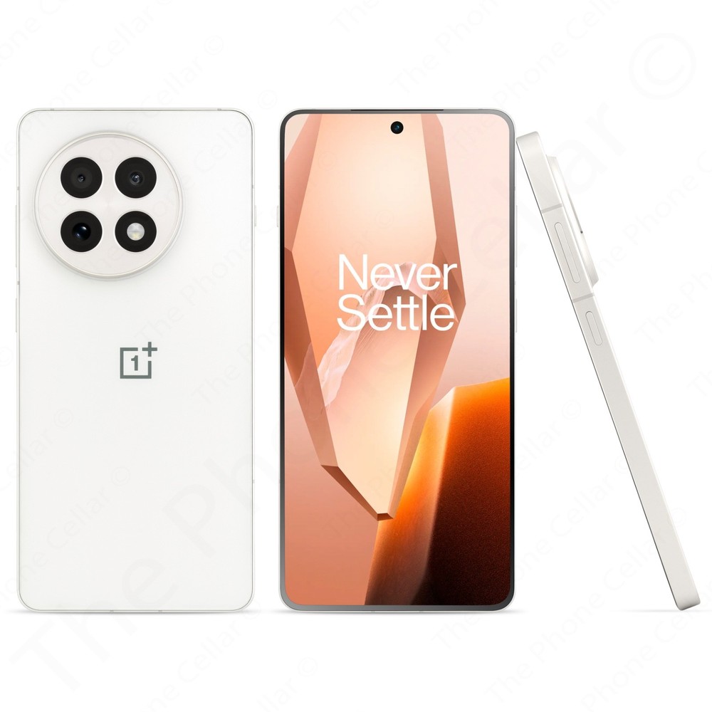 OnePlus 13R CPH2647 2025 Unlocked 6.78&Prime; 256GB 50MP WiFi 7 5G Astral Trail White