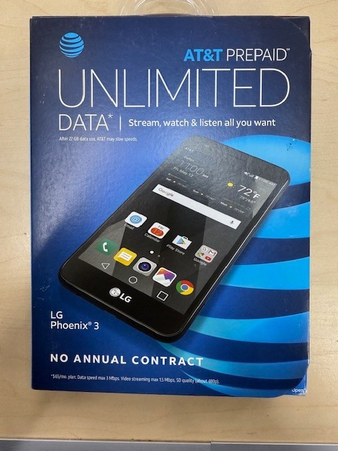 AT&T PREPAID LG Phoenix 3 Smart Phone – AT&T Prepaid Only