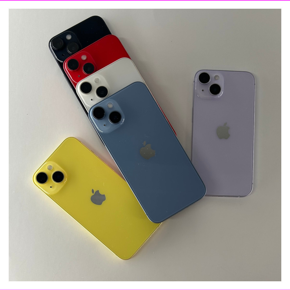 Apple iPhone 14 – 128GB/256GB – Colors: Midnight, Starlight, (PRODUCT)RED | 5G