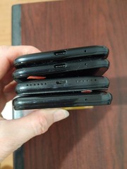 Lot of 4 Coolpad Legacy S CP3648A(2pc)/Cloud Stratus C7/TCL A502DL 16GB For part