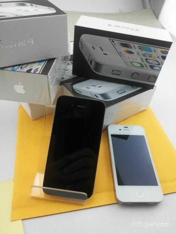 Original Apple iPhone 4 32GB Black white (Unlocked) A1332 (GSM) usedphone IOS7