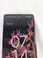 Google Pixel 6 Smartphone Black Powers On PIN Locked AS-IS